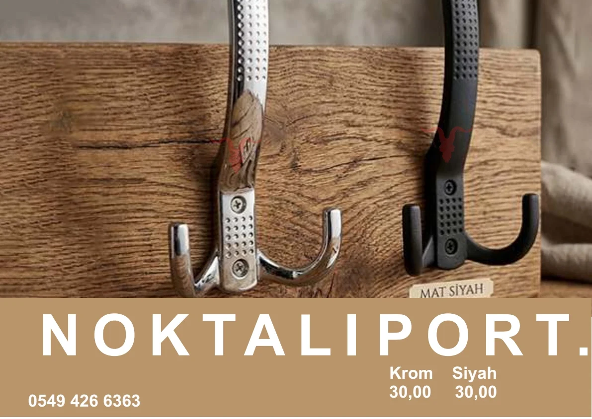 Noktalı Portmanto Askılığı