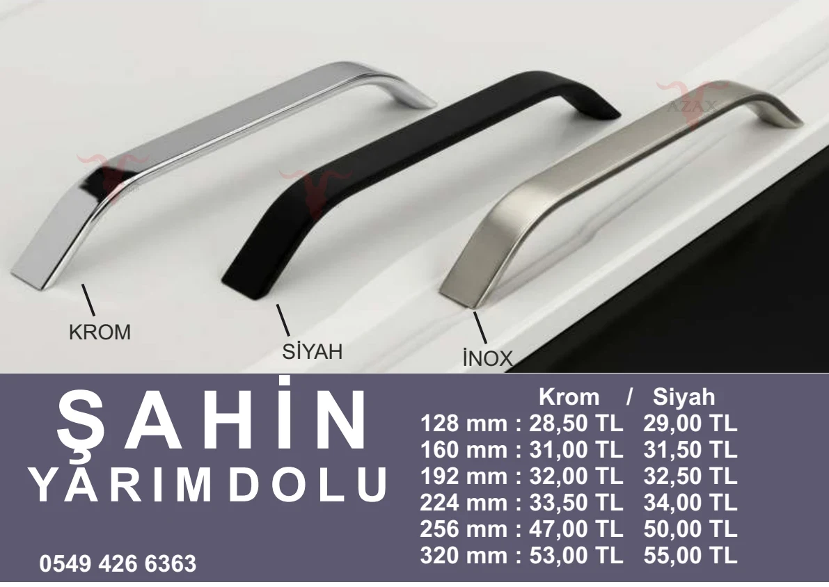 Şahin Yarım Dolu Kulp