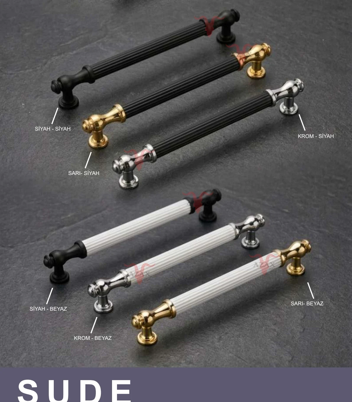 Sude Çizgili Kulp